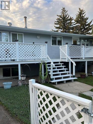 1105 Warner Street W, Moose Jaw, SK - Outdoor With Deck Patio Veranda