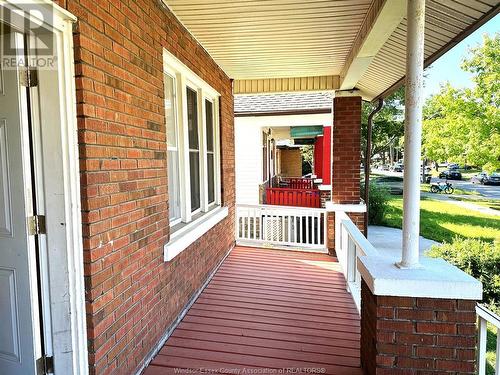 726 Partington, Windsor, ON - Outdoor With Deck Patio Veranda With Exterior