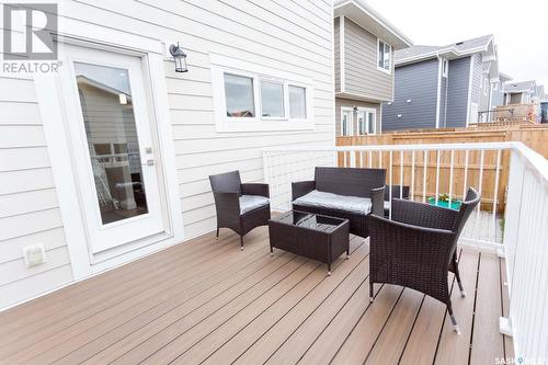 147 Stilling Mews, Saskatoon, SK - Outdoor With Deck Patio Veranda With Exterior