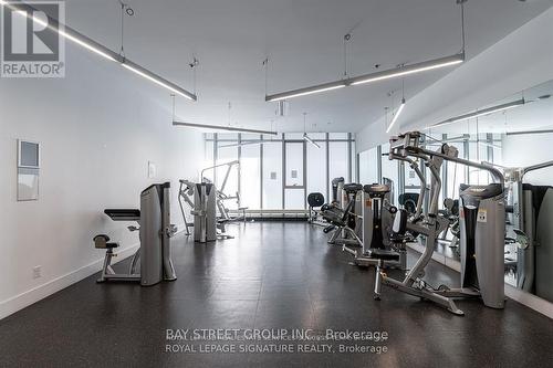 1711 - 12 York Street, Toronto, ON - Indoor Photo Showing Gym Room
