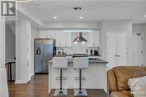 35 Carabiner Private, Ottawa, ON - Indoor Photo Showing Kitchen With Stainless Steel Kitchen With Upgraded Kitchen