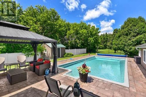 1604 County Road 2 Road, Prescott, ON - Outdoor With In Ground Pool With Deck Patio Veranda With Backyard