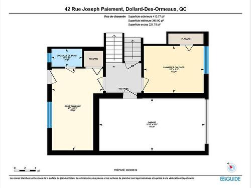 Drawing (sketch) - 42 Rue Joseph-Paiement, Dollard-Des-Ormeaux, QC - Other