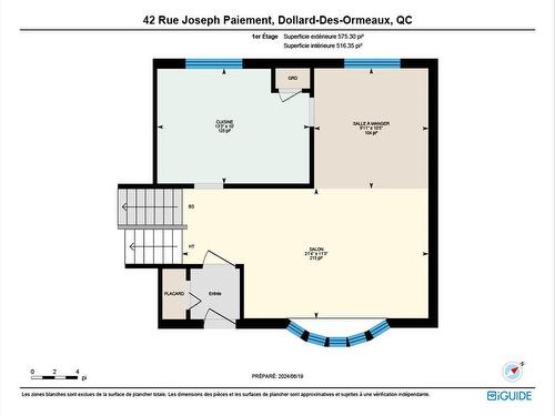 Drawing (sketch) - 42 Rue Joseph-Paiement, Dollard-Des-Ormeaux, QC - Other