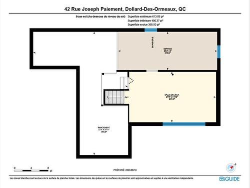 Drawing (sketch) - 42 Rue Joseph-Paiement, Dollard-Des-Ormeaux, QC - Other