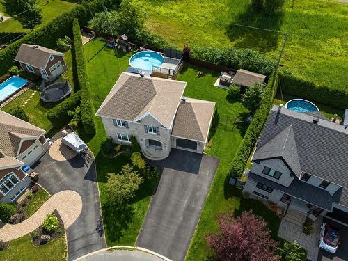 Vue d'ensemble - 1045 Place Du Sablon, Sorel-Tracy, QC - Outdoor With Above Ground Pool