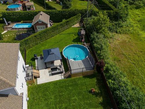 Vue d'ensemble - 1045 Place Du Sablon, Sorel-Tracy, QC - Outdoor With Above Ground Pool