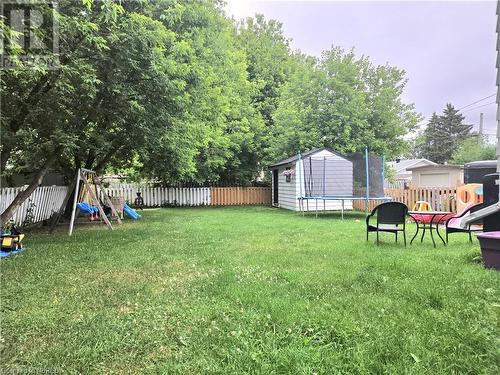 Large yard backing on to the laneway - 544 Kehoe Street, North Bay, ON - Outdoor