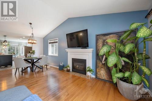 2176 Valin Street, Ottawa, ON - Indoor Photo Showing Living Room With Fireplace