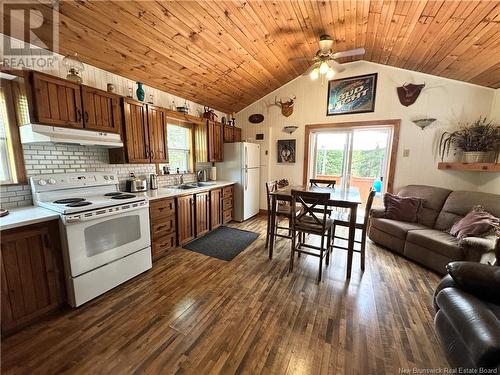 36 Brooks Road, Havelock, NB - Indoor Photo Showing Kitchen With Double Sink