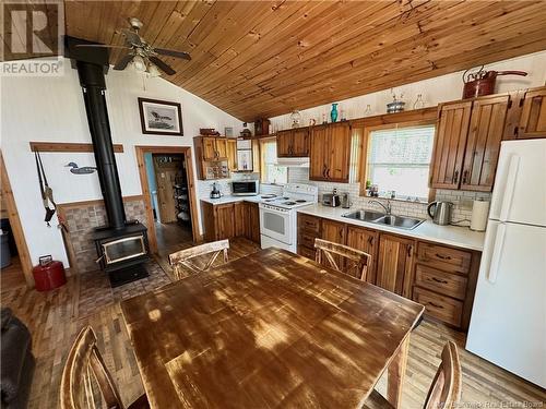 36 Brooks Road, Havelock, NB - Indoor Photo Showing Kitchen With Double Sink