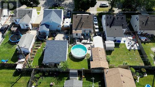 1863 Westcott Road, Windsor, ON - Outdoor With Above Ground Pool
