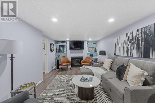 1703 Labadie, Windsor, ON - Indoor Photo Showing Living Room With Fireplace