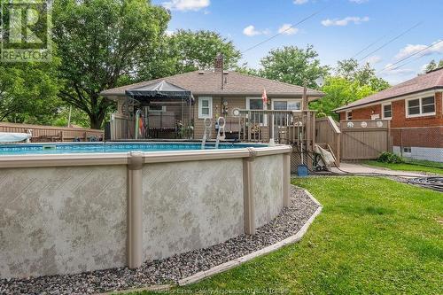 1703 Labadie, Windsor, ON - Outdoor With Above Ground Pool