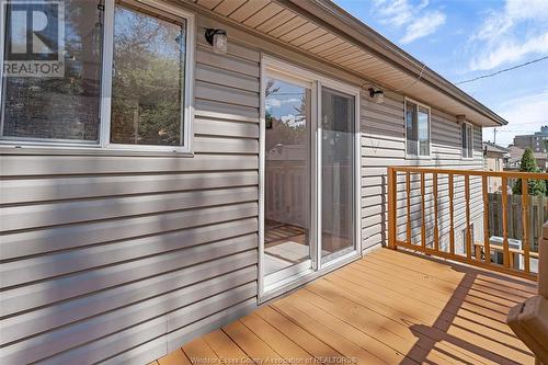 877 Lauzon Road, Windsor, ON - Outdoor With Deck Patio Veranda With Exterior