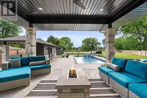911 Jarvis Avenue, Windsor, ON - Outdoor With In Ground Pool With Deck Patio Veranda With Exterior