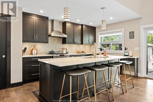 911 Jarvis Avenue, Windsor, ON - Indoor Photo Showing Kitchen With Upgraded Kitchen