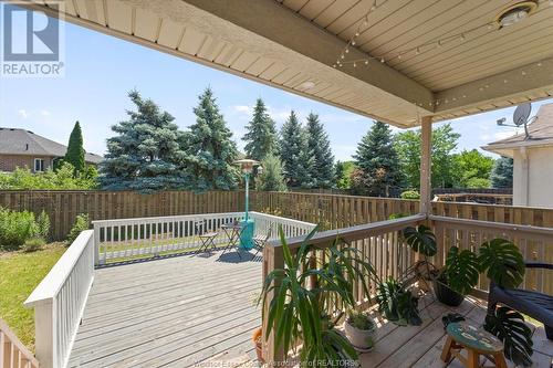 807 Cousineau Road, Windsor, ON - Outdoor With Deck Patio Veranda With Exterior