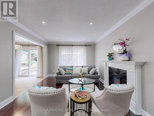 36 Liebeck Crescent, Markham (Unionville), ON - Indoor Photo Showing Living Room With Fireplace