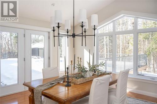 32 Chateau Drive, Mcleod Hill, NB - Indoor Photo Showing Dining Room