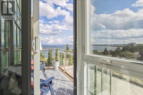 607 - 415 Locust Street, Burlington, ON -  With Body Of Water With Balcony With View
