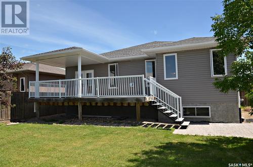 389 Wood Lily Drive, Moose Jaw, SK - Outdoor With Deck Patio Veranda