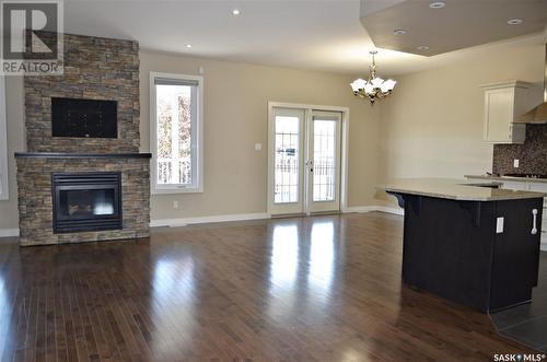 389 Wood Lily Drive, Moose Jaw, SK - Indoor With Fireplace