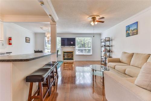 272 Rexford Drive, Hamilton, ON - Indoor Photo Showing Living Room With Fireplace