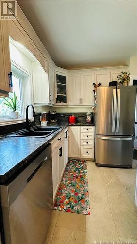 42 Main Street, Meductic, NB - Indoor Photo Showing Kitchen With Double Sink