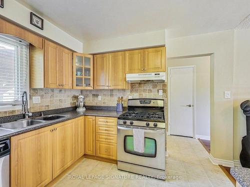 5 Early Apple Way, Toronto, ON - Indoor Photo Showing Kitchen With Double Sink