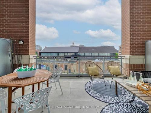 212-100 Western Battery Rd, Toronto, ON - Outdoor With Deck Patio Veranda With Exterior