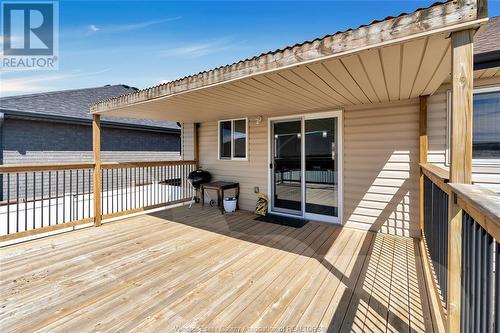 1133 Thunderbay Avenue, Windsor, ON - Outdoor With Deck Patio Veranda With Exterior