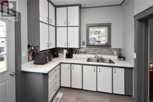 19 Agnes Street, Gore Bay, Manitoulin Island, ON - Indoor Photo Showing Kitchen With Double Sink