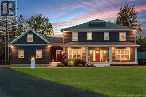 7 Brock Court, Rothesay, NB - Outdoor With Deck Patio Veranda With Facade