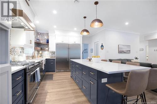 7 Brock Court, Rothesay, NB - Indoor Photo Showing Kitchen With Upgraded Kitchen