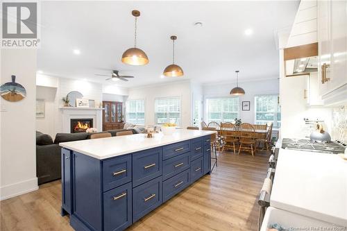 7 Brock Court, Rothesay, NB - Indoor Photo Showing Kitchen With Upgraded Kitchen