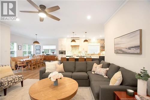 7 Brock Court, Rothesay, NB - Indoor Photo Showing Living Room