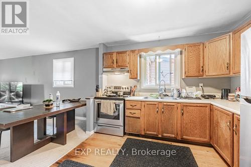 243 Pacific Avenue, Toronto, ON - Indoor Photo Showing Kitchen With Double Sink