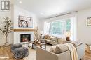 93 Summer Leigh Trail, Huntsville, ON  - Indoor Photo Showing Living Room With Fireplace 