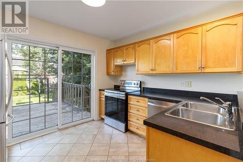 39 Algonquin Cres, Moncton, NB - Indoor Photo Showing Kitchen With Double Sink