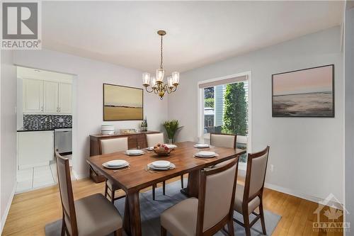 Virtually Staged - 963 Chaleur Way, Ottawa, ON - Indoor Photo Showing Dining Room