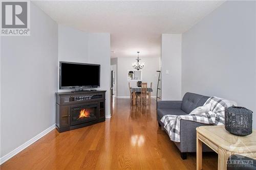 2086 Valin Street, Ottawa, ON - Indoor Photo Showing Living Room With Fireplace