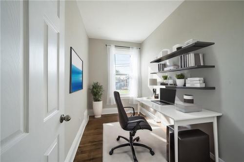 virtually staged - 102 Birch Avenue, Hamilton, ON - Indoor Photo Showing Office