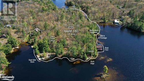 620 Island 180, Port Severn, ON - Outdoor With Body Of Water With View