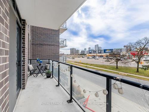 205-128 Fairview Mall Dr, Toronto, ON - Outdoor With Balcony With Exterior