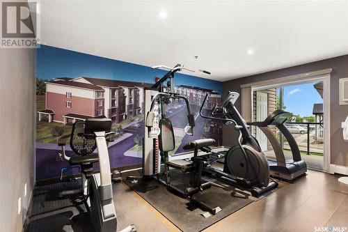 402E 1300 Stockton Street N, Regina, SK - Indoor Photo Showing Gym Room