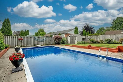 2334 Prospect Street, Burlington, ON - Outdoor With In Ground Pool With Backyard