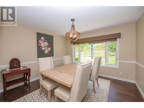 7377 Mckoryk Road, Vernon, BC - Indoor Photo Showing Dining Room