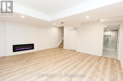 B2 - 145 South Creek Drive, Kitchener, ON - Indoor With Fireplace