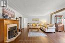 665 Nash Road N, Hamilton, ON  - Indoor Photo Showing Living Room With Fireplace 